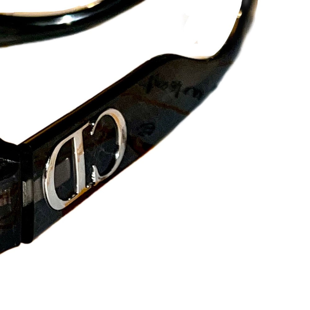 CHRISTIAN DIOR DDior Black & Silver 54 mm Sunglasses - Picture 7 of 11